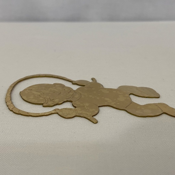 Lillian Vernon Lillikins Metal Ornament Baby Unused Vintage 1976 Engraveable - Picture 6 of 7